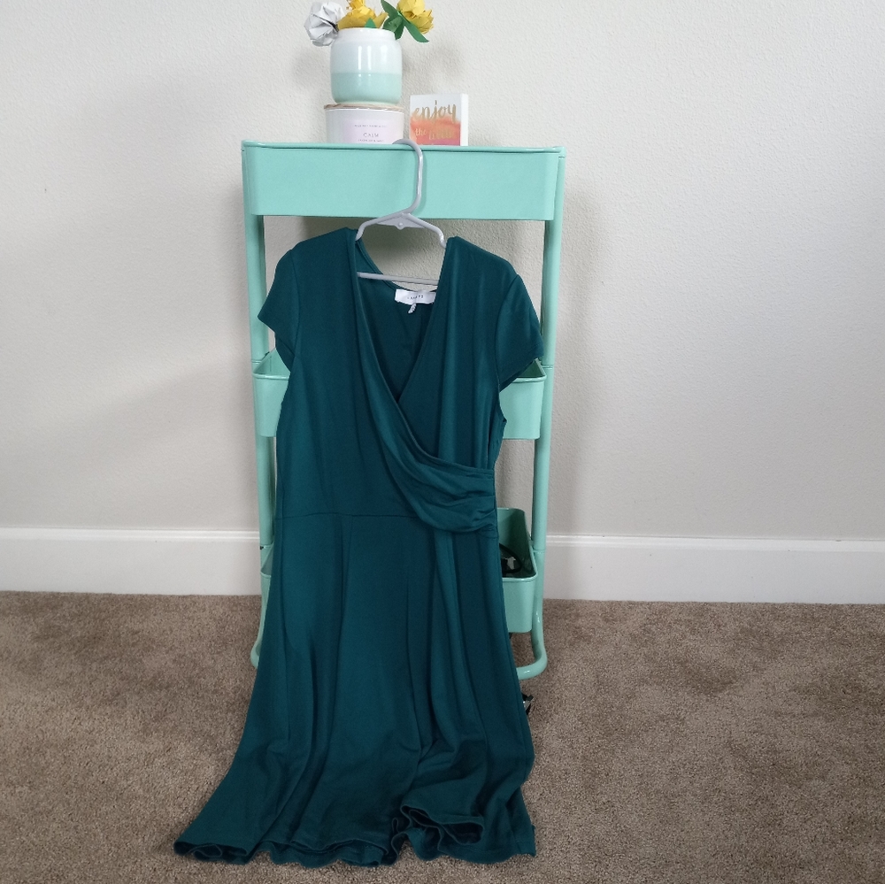 Green dress
